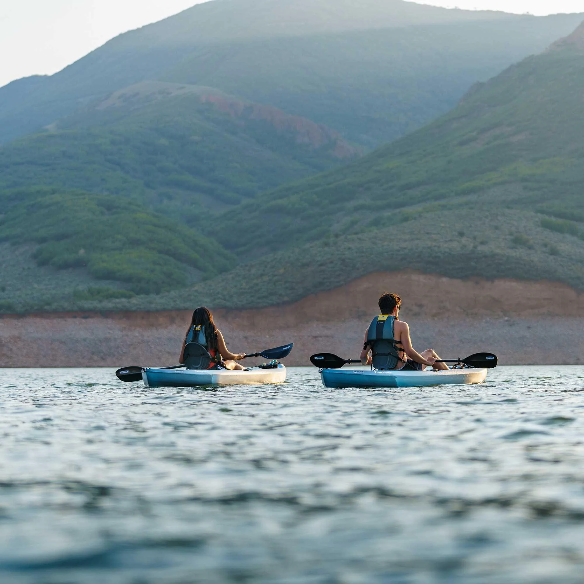 Lifetime Tamarack Angler Fishing Kayak- Arctic Fusion 2-Pack